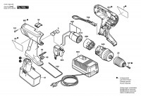 Bosch 0 601 948 4BE Gsr 14,4 Ve-2 Cordless Screw Driver 14.4 V / Eu Spare Parts
